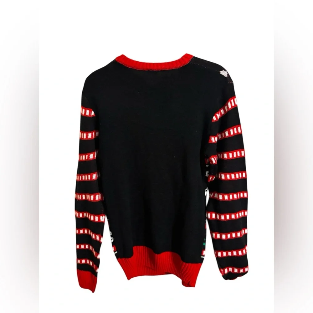 The Nightmare Before Christmas Jack Skellington Santa‎ Sweater Men’s Small